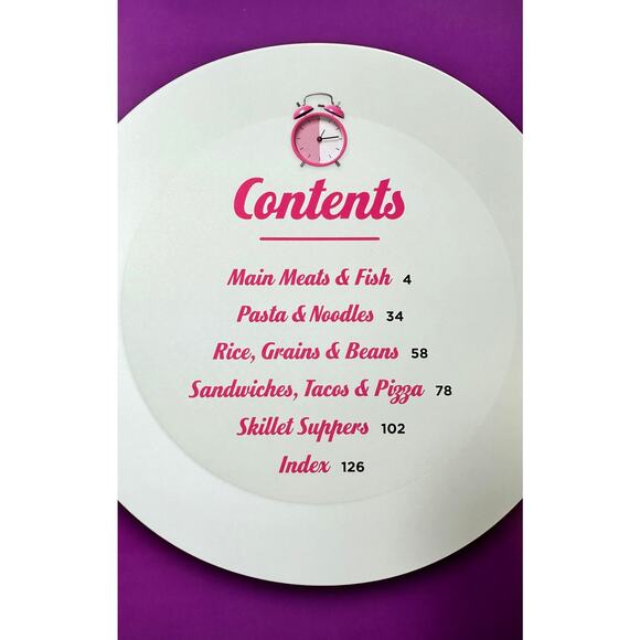 30 Minutes or Less: Quick & Easy Recipes for Every Meal 125 pages - Picture 2 of 10